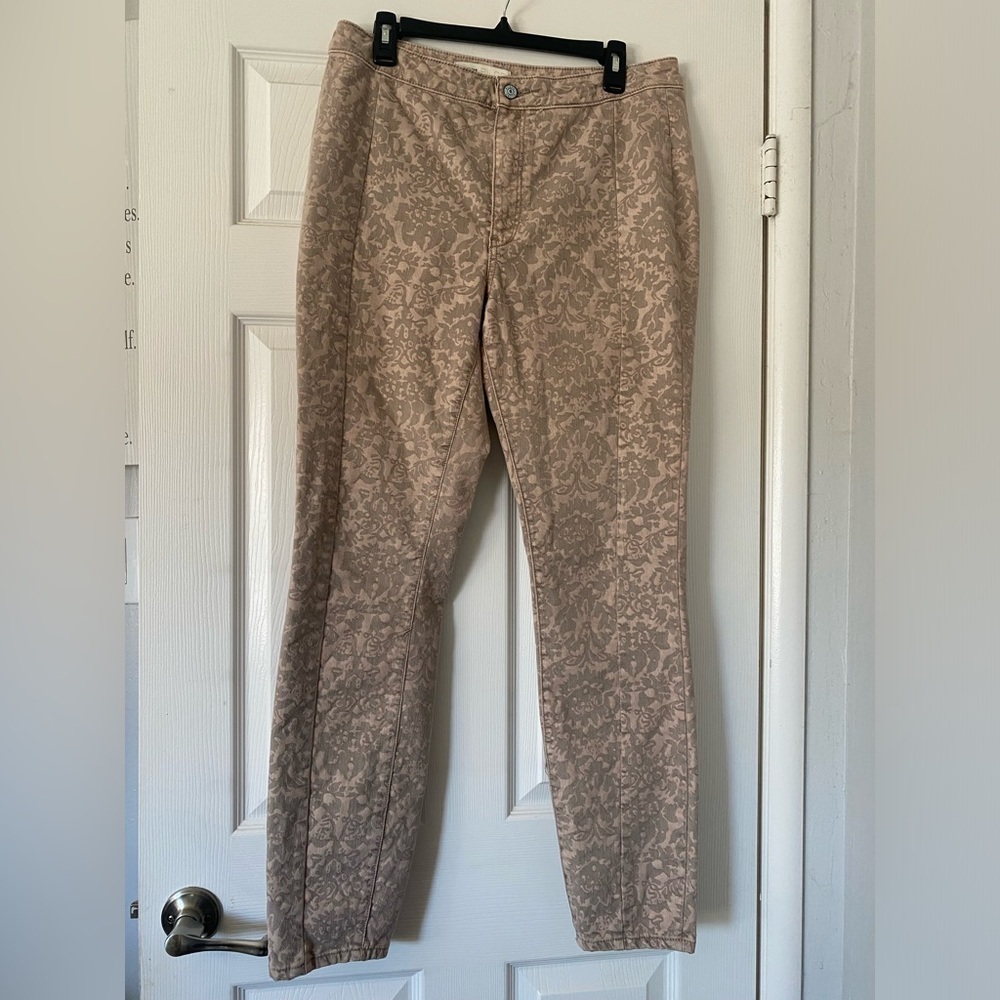 Anthropologie Pilcro High-Rise Denim Leggings Size 32 Tall